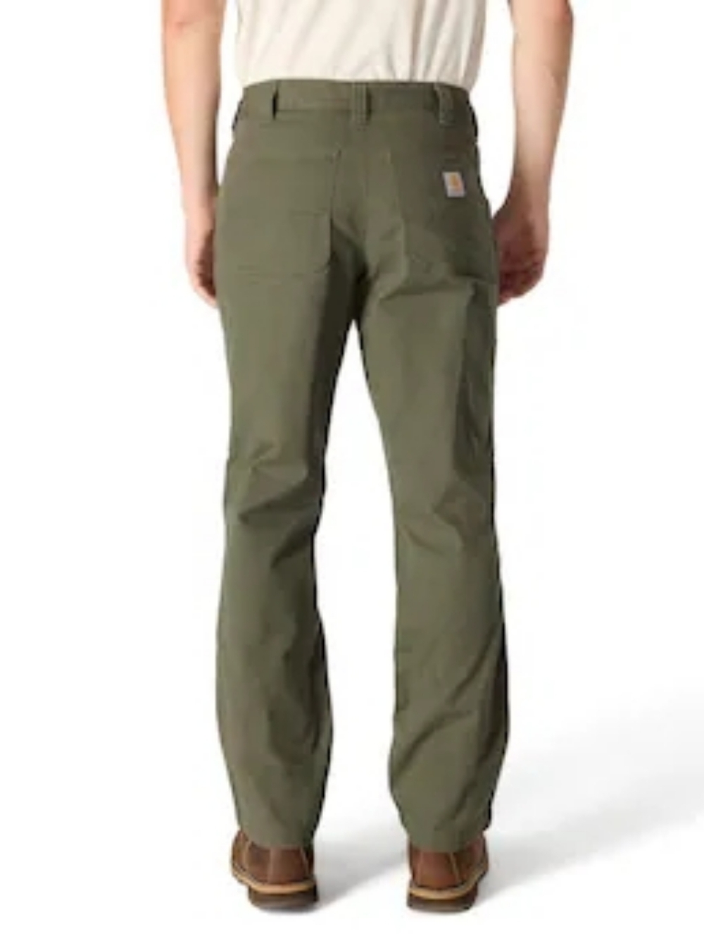 CARHARTT Men's Relaxed Fit Canvas Work Pant - Moss/Olive Size 36Wx32L